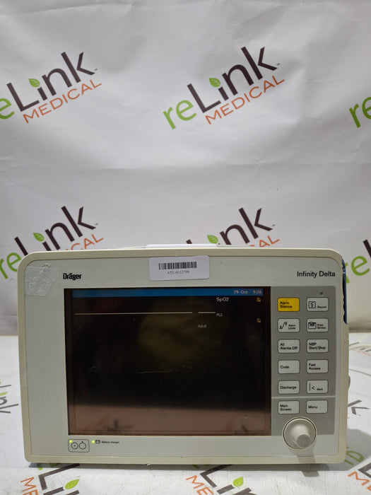 Draeger Medical Infinity Delta Patient Monitor