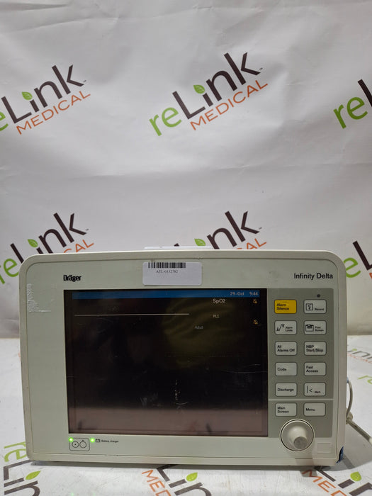 Draeger Medical Infinity Delta Patient Monitor