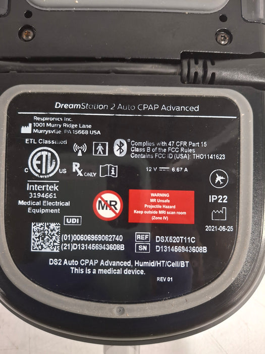 Philips DreamStation 2 Advanced Auto CPAP Machine