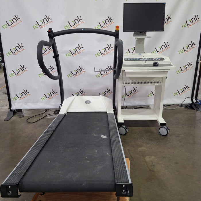 GE Healthcare Case Series Console w/ T2100-ST2 Stress Test System