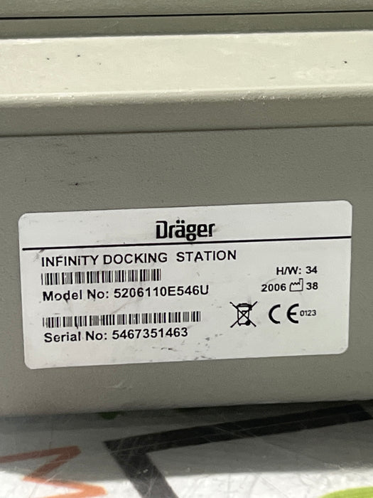 Draeger Medical Infinity Docking Station Infinity Delta Series