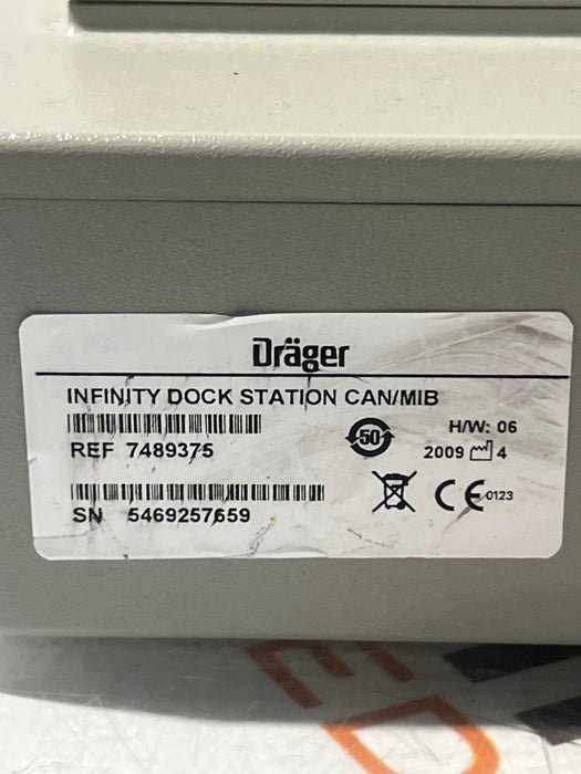 Draeger Medical Infinity Docking Station Infinity Delta Series