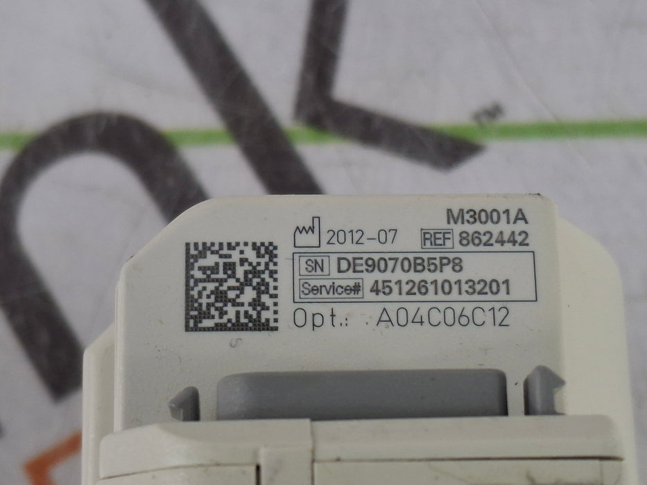 Philips M3001A-A04C06C12 OxiMax SpO2, NIBP, 12 Lead ECG, Temp, IBP MMS Module