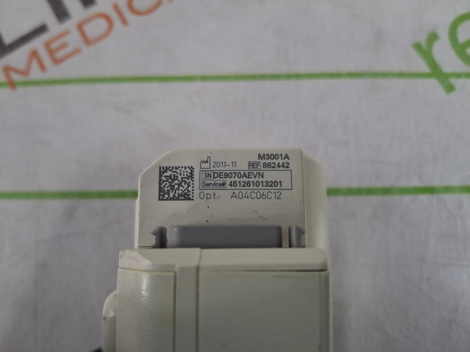 Philips M3001A-A04C06C12 OxiMax SpO2, NIBP, 12 Lead ECG, Temp, IBP MMS Module