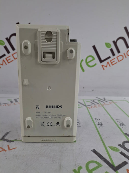 Philips M3001A-A04C06C12 OxiMax SpO2, NIBP, 12 Lead ECG, Temp, IBP MMS Module