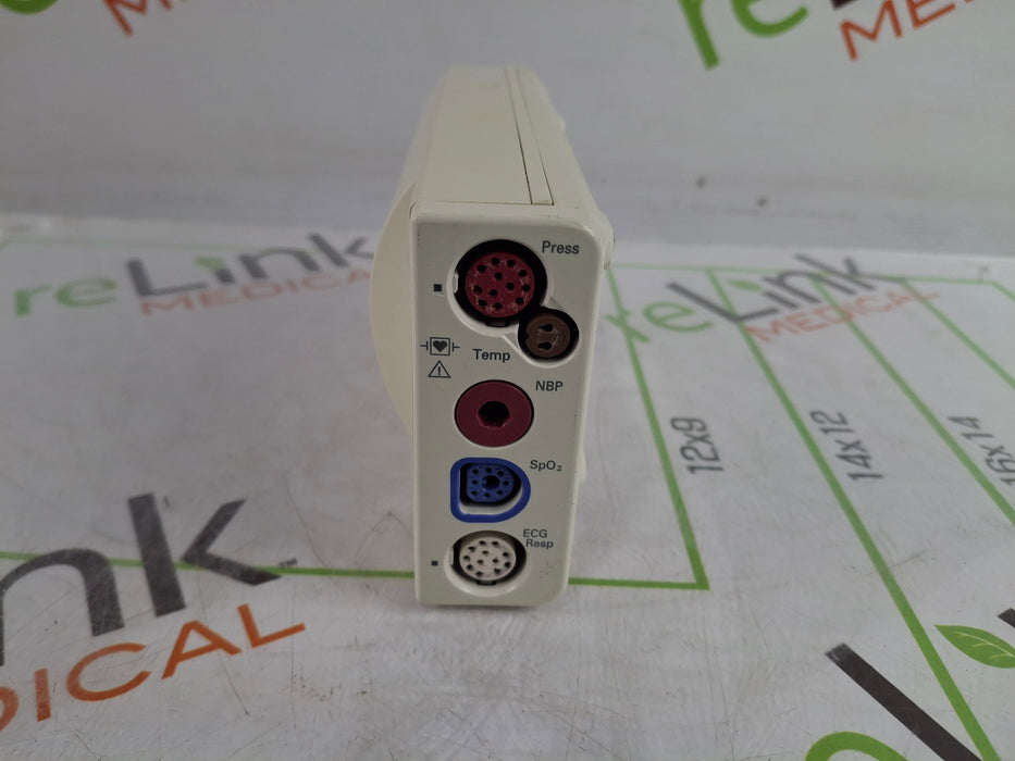 Philips M3001A-A04C06C12 OxiMax SpO2, NIBP, 12 Lead ECG, Temp, IBP MMS Module