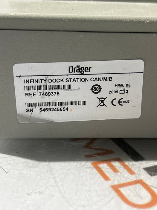 Draeger Medical Infinity Docking Station Infinity Delta Series