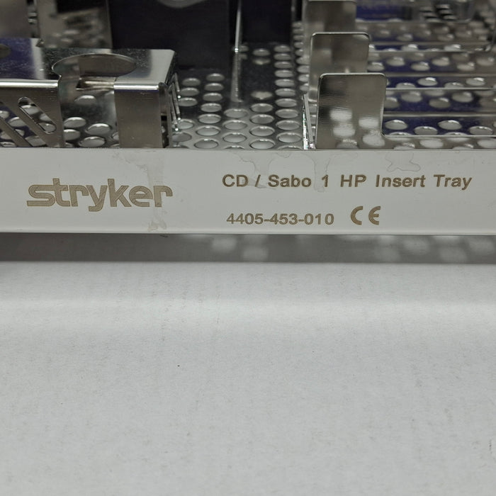 Stryker 4405-453-010 CD / Sabo 1 HP Insert Tray