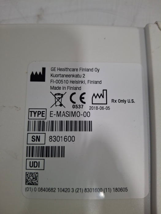 GE Healthcare E-MASIMO SpO2 Module