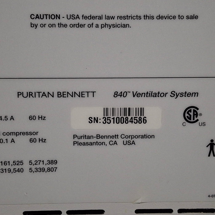 Puritan Bennett 840 Ventilator