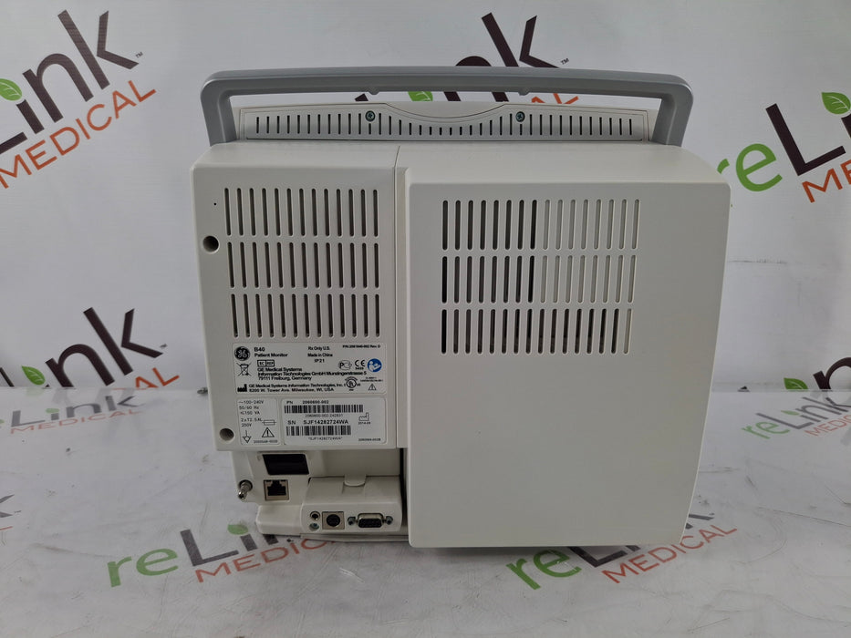 GE Healthcare B40 Patient Monitor