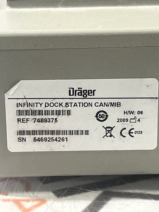 Draeger Medical Infinity Docking Station Infinity Delta Series