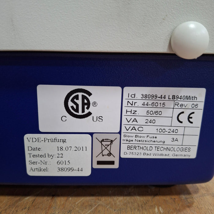 Berthold Technologies Mithras LB 940 Microplate Reader