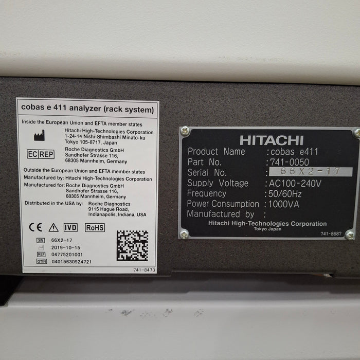 Roche Diagnostics e 411 Immunoassay Analyzer