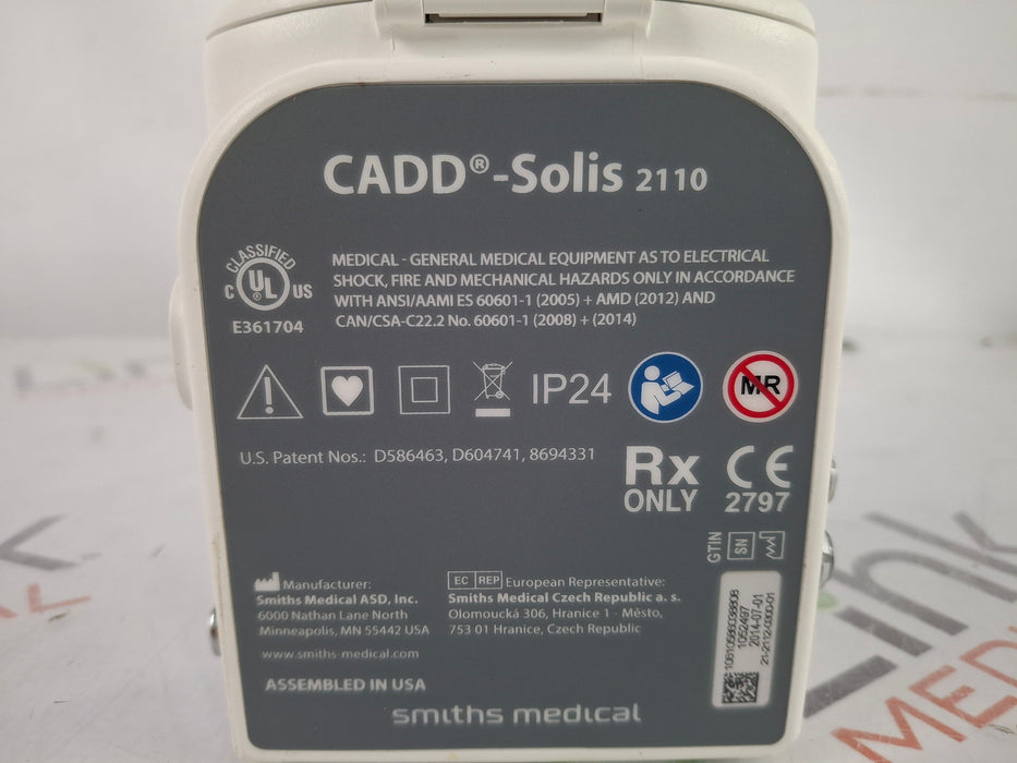 Smiths Medical CADD Solis 2110 Ambulatory Infusion Pump