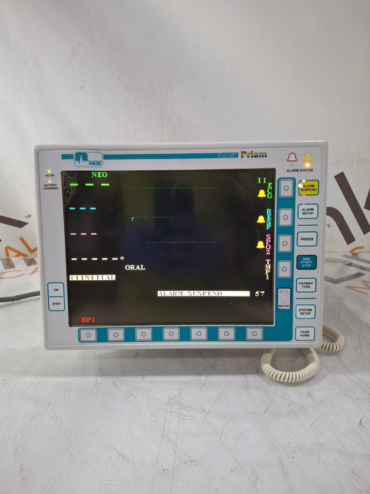 MDE Escort Prism 20403-100 Patient Monitor Medical