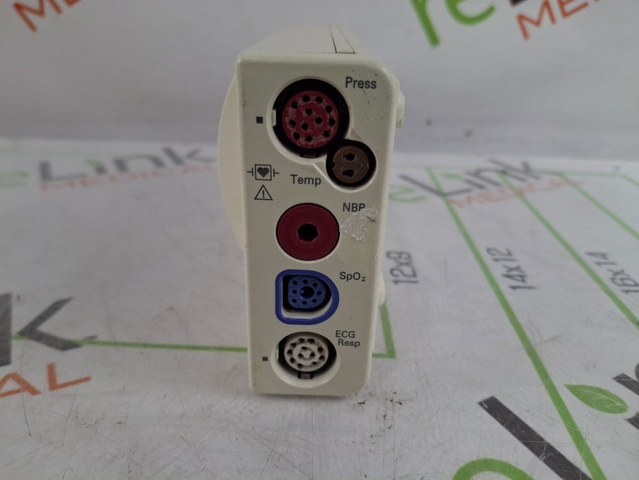 Philips M3001A-A04C06C12 OxiMax SpO2, NIBP, 12 Lead ECG, Temp, IBP MMS Module
