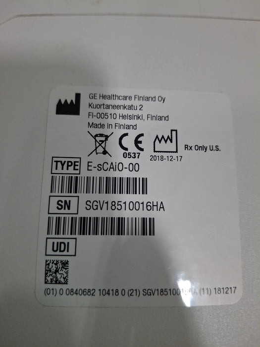 GE Healthcare E-CAiO-00 Gas Exhaust Module