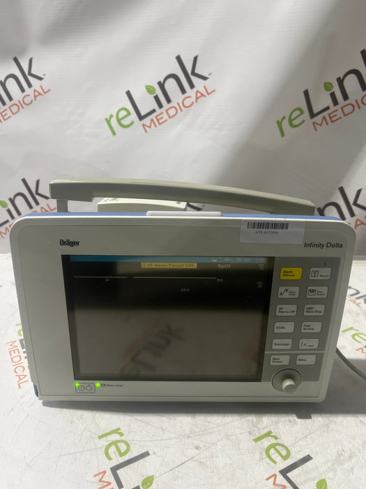 Draeger Medical Infinity Delta Patient Monitor