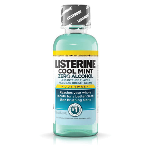 Kenvue Oral Kenvue Oral 42830 Listerine Zero Mouthwash Cool Mint 95mL Supplies reLink Medical