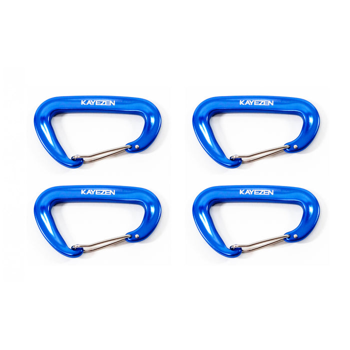 Kayezen LLC Kayezen LLC RQX-CB4PK Kayezen VECTOR Carabiner 4/pk 3"L x 2"W Blue Supplies reLink Medical