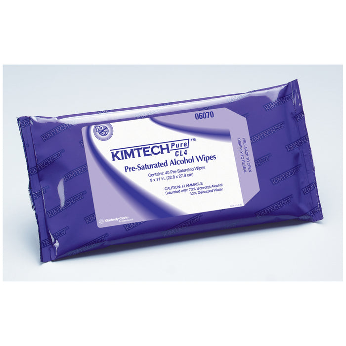 Kimberly-Clark Professional Kimberly-Clark Professional 06070 KIMTECH PURE W4 CL4 PreSat Alcohol Supplies reLink Medical