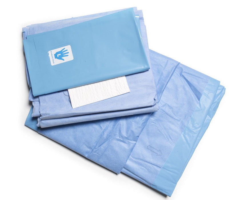 O&M Halyard O&M Halyard 88541 Lithotomy Pack IV  Half Drape Leggings Supplies reLink Medical