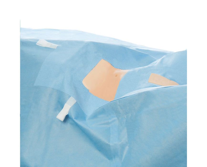 O&M Halyard O&M Halyard 89222 Laparoscopy/ Pelviscopy Sheets Sterile 104" x 35" Supplies reLink Medical
