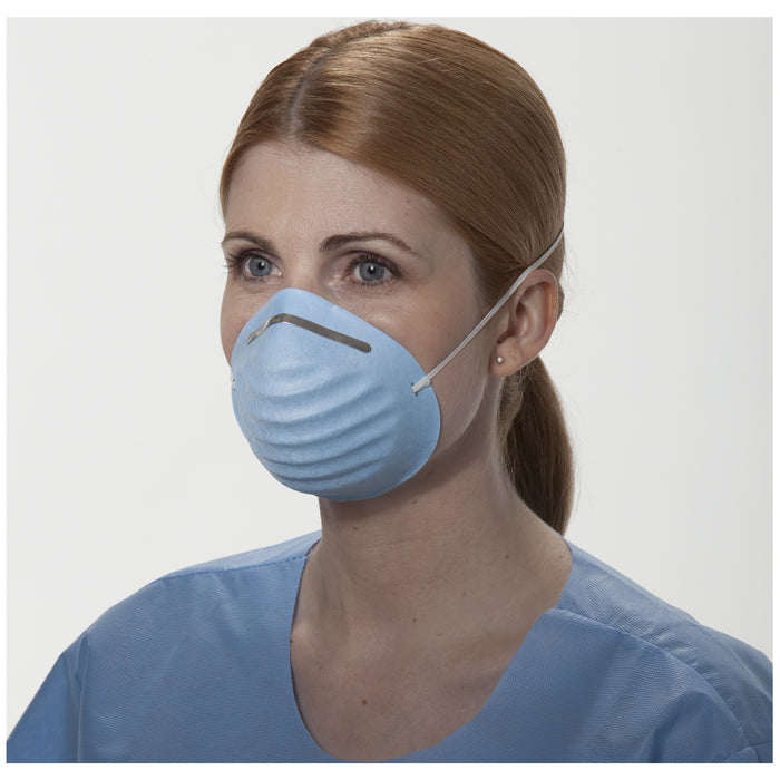 O&M Halyard O&M Halyard 00152 Standard Cone Mask Headband Blue 50/pkg 6 Supplies reLink Medical