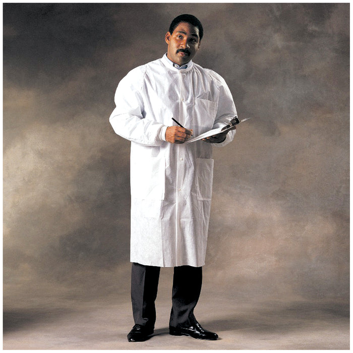 O&M Halyard O&M Halyard 10021 Lab Coat White Medium Supplies reLink Medical