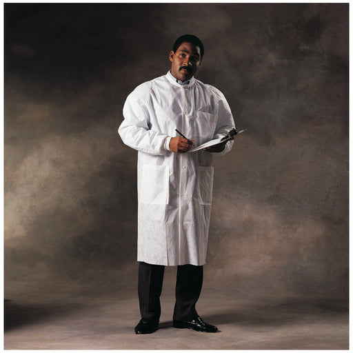 O&M Halyard O&M Halyard 10022 Lab Coat White Large Supplies reLink Medical
