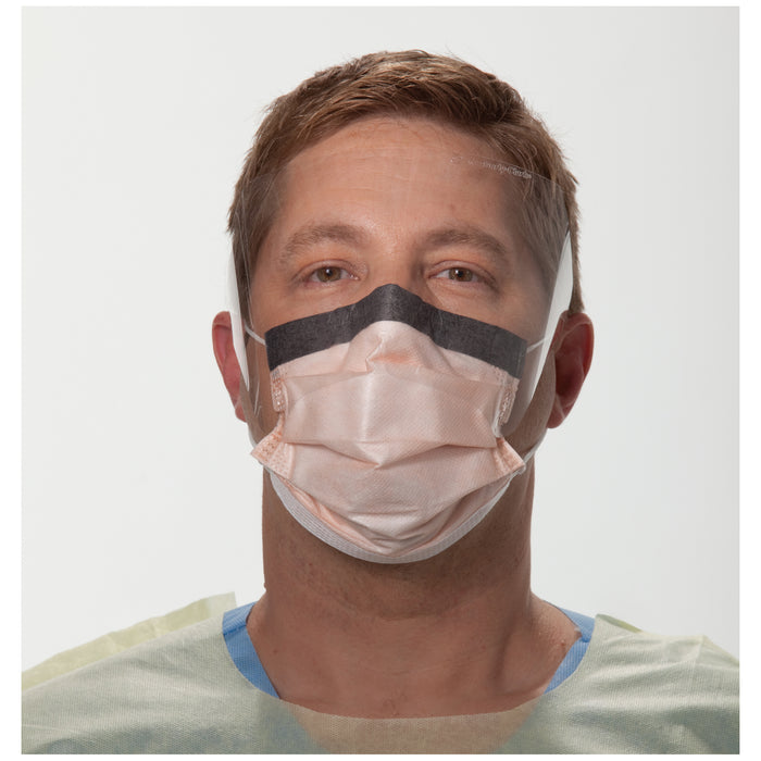 O&M Halyard O&M Halyard 28804 Surgical Mask Wraparound Visor Fog-Free Earloop Supplies reLink Medical