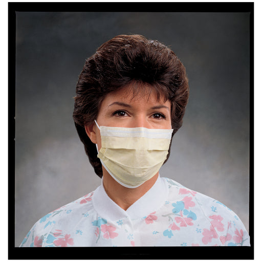 O&M Halyard O&M Halyard 47117 Procedure Mask Yellow 50/pkg 10 Supplies reLink Medical