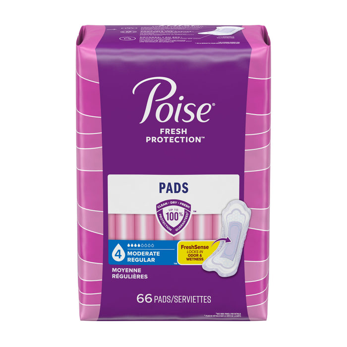 Kimberly-Clark Consumer Kimberly-Clark Consumer 47357 Poise Pads Moderate 66/pk 2 Supplies reLink Medical