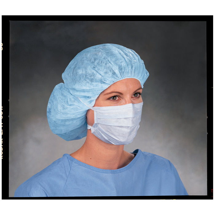 O&M Halyard O&M Halyard 47500 Soft Touch II Surgical Mask Blue 50/pkg 6 Supplies reLink Medical