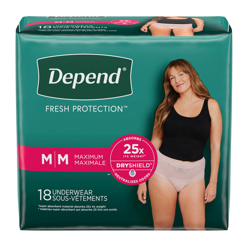 Kimberly-Clark Consumer Kimberly-Clark Consumer 47932 Depend's Women's Fit-Flex Medium Supplies reLink Medical