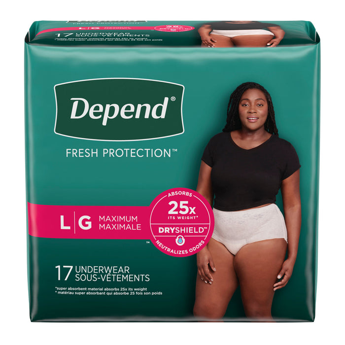 Kimberly-Clark Consumer Kimberly-Clark Consumer 48124 Depend's Women's Fit-Flex Large Supplies reLink Medical