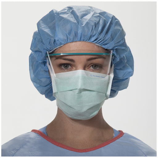 O&M Halyard O&M Halyard 49235 Anti-Fog Surgical Mask Green 50/pkg 6 Supplies reLink Medical