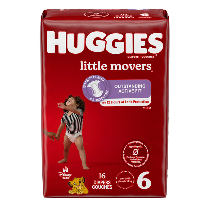Kimberly-Clark Consumer Kimberly-Clark Consumer 49693 Little Movers Size 6 Jumbo Pack Supplies reLink Medical