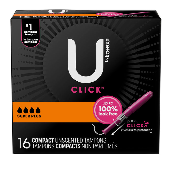 Kimberly-Clark Consumer Kimberly-Clark Consumer 51582 U by Kotex Tampon Super Premium Super Supplies reLink Medical