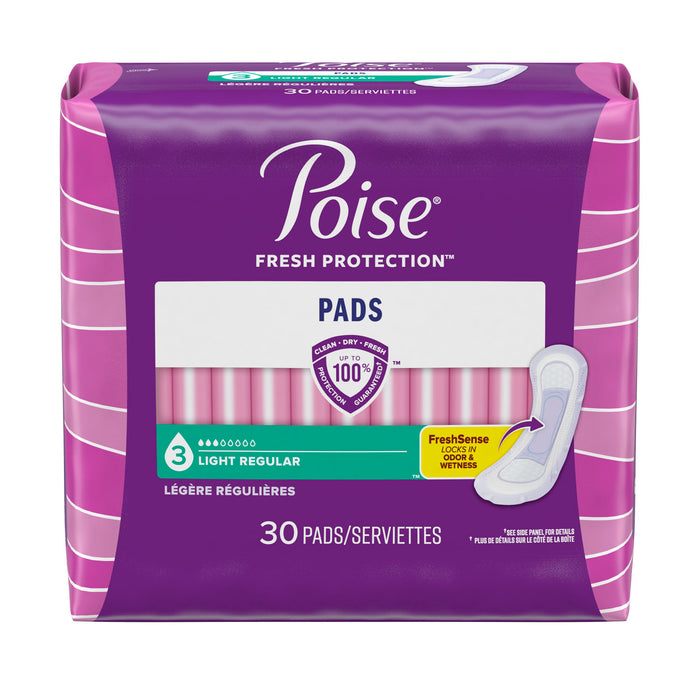 Kimberly-Clark Consumer Kimberly-Clark Consumer 51668 Poise Pads Regular Light Absorbent Supplies reLink Medical