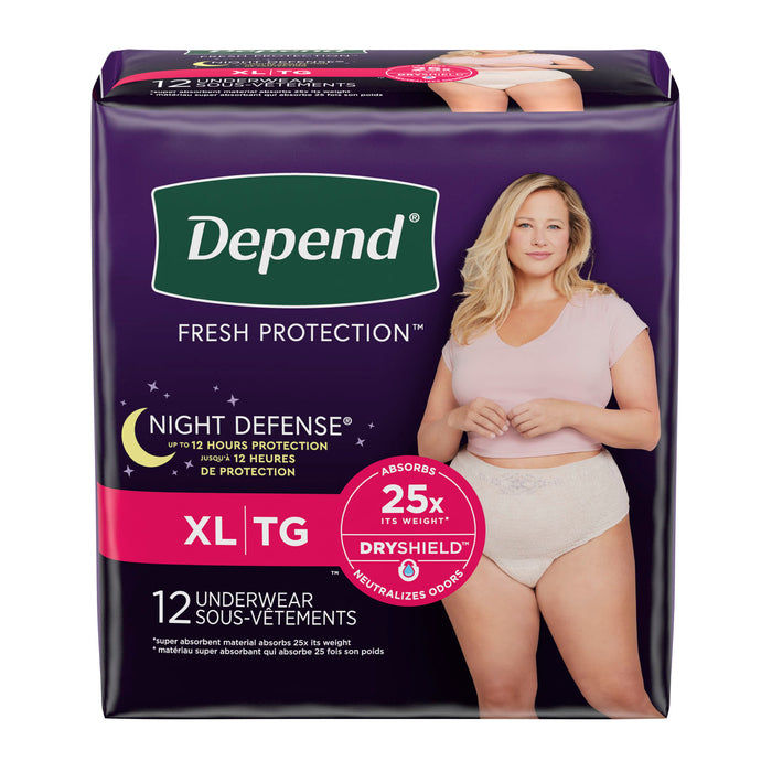 Kimberly-Clark Consumer Kimberly-Clark Consumer 55154 Depend Night Defense Overnite Supplies reLink Medical