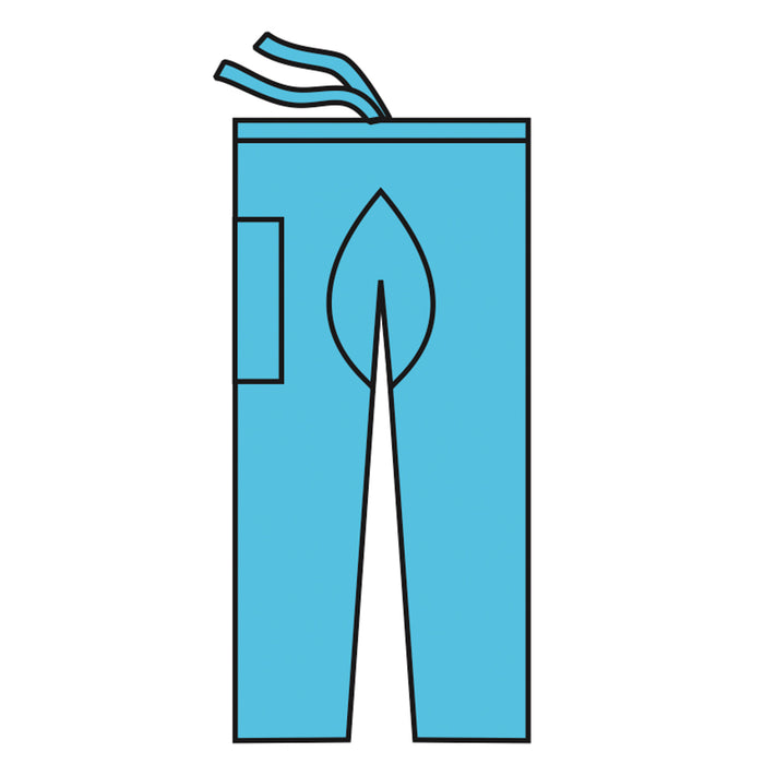 O&M Halyard O&M Halyard 69712 Scrub Pants Blue Large Supplies reLink Medical