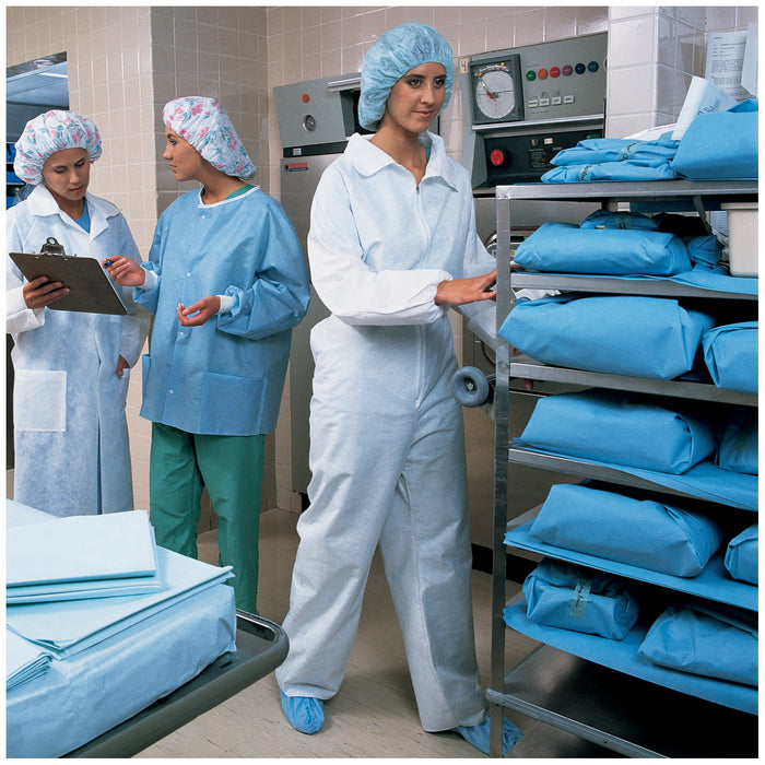 O&M Halyard O&M Halyard 75641 Protective Coverall Blue X-Large Supplies reLink Medical