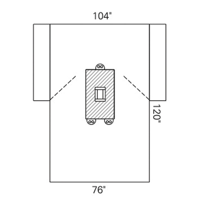 O&M Halyard O&M Halyard 89221 Laparotomy Sheets Sterile 104" x 76" x 120" Supplies reLink Medical