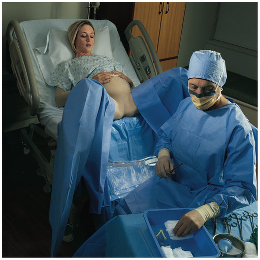 O&M Halyard O&M Halyard 89408 Leggings 31" x 48" 6" Cuff Sterile Supplies reLink Medical