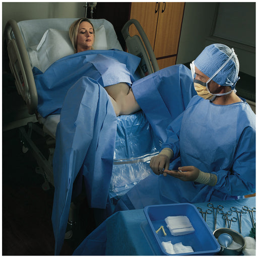 O&M Halyard O&M Halyard 89415 Drape Under Buttocks Fluid Collection Pouch 48" Supplies reLink Medical