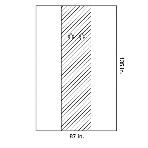 O&M Halyard O&M Halyard 89749 Femoral Angiography Drape 87" x 135" X-Long Supplies reLink Medical