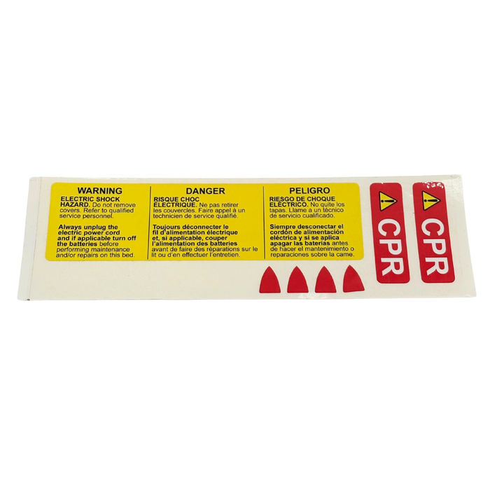Stryker LB355 Label Kit OEM QE71-1207 (1) QE71-0498 (4) QE71-0963 (2)