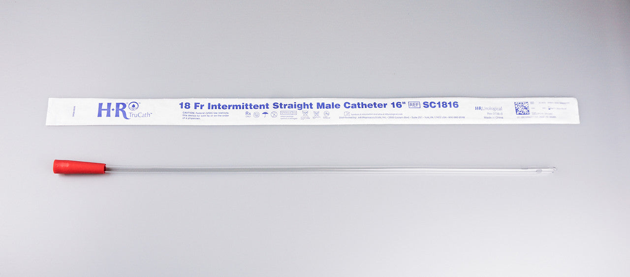 HR Healthcare HR Healthcare SC1816 TruCath Intermittent Straight Male Catheter Supplies reLink Medical
